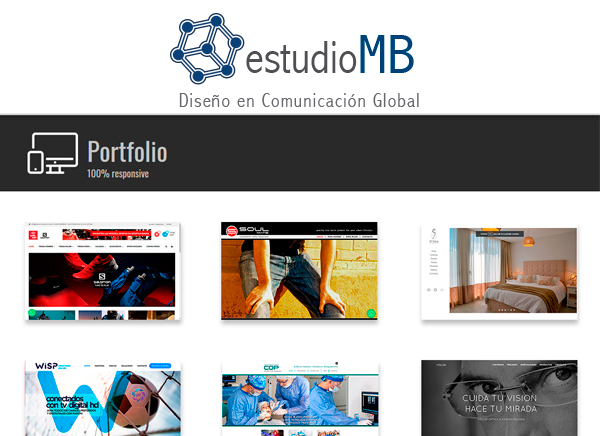 Diseño WEB EstudioMB